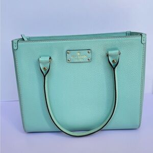 Kate Spade Tiffany Blue Tote Bag